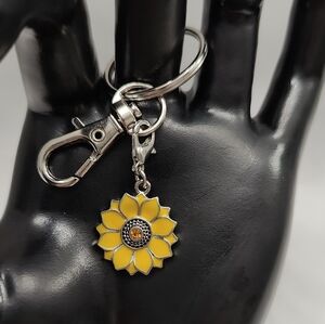 Flower Charm Keychain